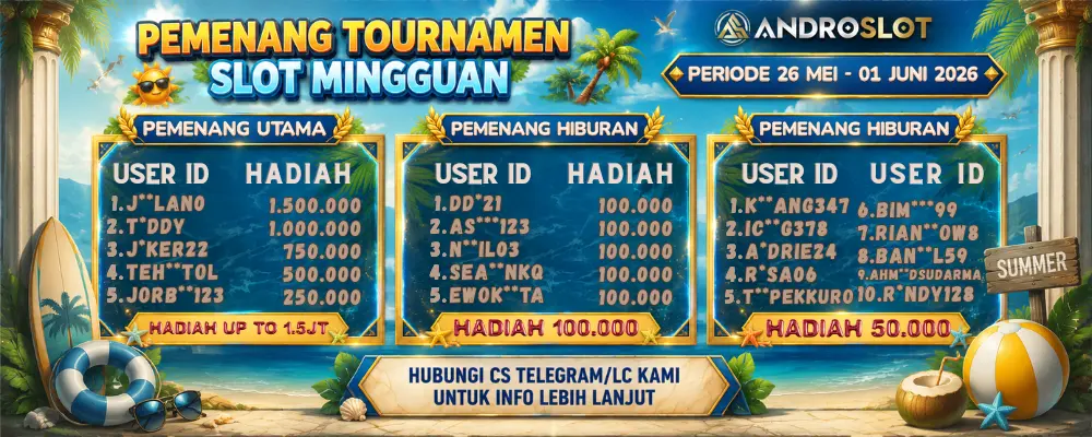 androslot tournament