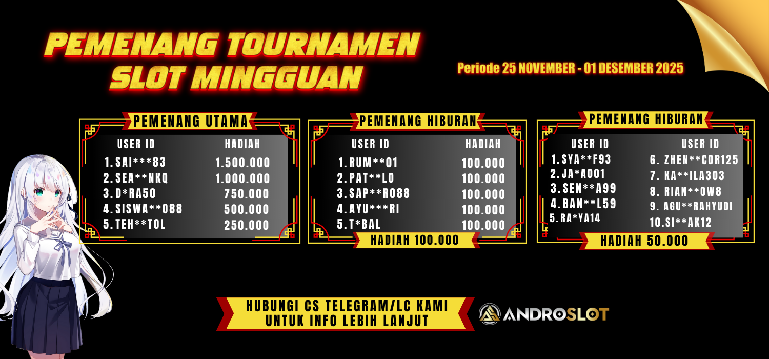 androslot tournament
