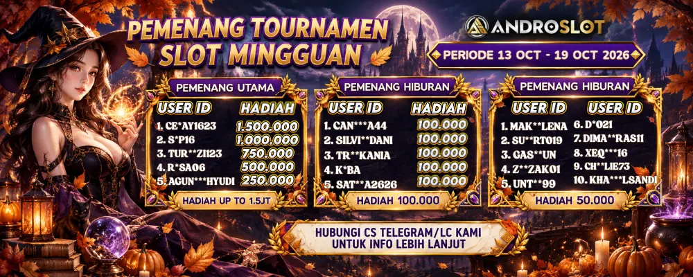 androslot tournament