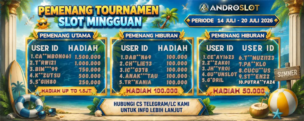 androslot tournament